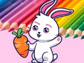Spill Coloring Book: Rabbit Pull Up Carrot