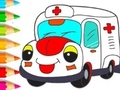 Spill Coloring Book: Ambulance