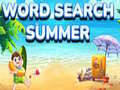 Spill Word Search Summer