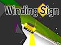 Spill Winding Sign