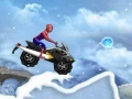 Spill Spiderman Snow Scooter