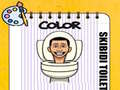 Spill Color Skibidi Toilet