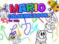 Spill Mario Coloring Book for kids