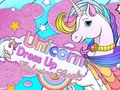 Spill Unicorn Dress Up Coloring Book