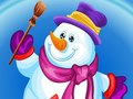 Spill Snowman Dress up