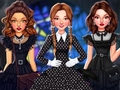 Spill Celebrity Wednesday Addams Style