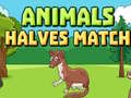 Spill Animals Halves Match