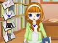 Spill Library Girl Dressup