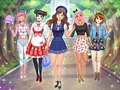 Spill High School Anime Dress Up