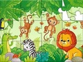 Spill Jigsaw Puzzle: Animals In The Jungle