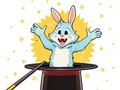 Spill Coloring Book: Magic Rabbit
