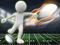 Spill Stickman Rugby Run And Kick