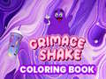 Spill Grimace Shake Coloring Book