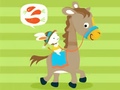 Spill Coloring Book: Riding Horse