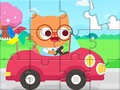 Spill Jigsaw Puzzle: Driving Car