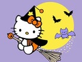 Spill Coloring Book: Kitty Halloween