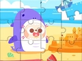 Spill Jigsaw Puzzle: Funny Beach