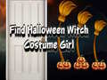 Spill Find Halloween Witch Costume Girl