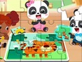 Spill Jigsaw Puzzle: Baby Panda Play Jigsaw