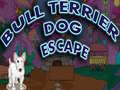 Spill Bull Terrier Dog Escape