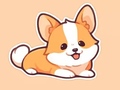 Spill Coloring Book: Corgi