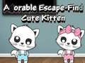 Spill Adorable Escape Find Cute Kitten