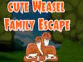 Spill Cute Weasel Family Escape