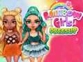 Spill Rainbow Girls Dress Up Challenge