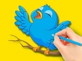 Spill Coloring Book: Bird