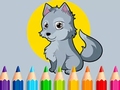Spill Coloring Book: Wolf