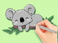 Spill Coloring Book: Two Koalas