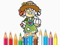 Spill Coloring Book: Scarecrow