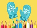 Spill Coloring Book: Cute Winter Clothes