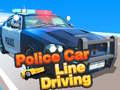 Spill Police Car Line Driving