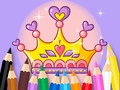 Spill Coloring Book: Princess Crown