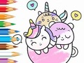 Spill Coloring Book: A Cup Of Unicorn