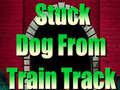 Spill Stuck Dog From Train Track