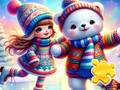 Spill Jigsaw Puzzle: Girl On The Rink