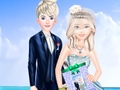 Spill Royal Couple Wedding Invitation
