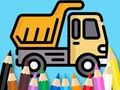 Spill Coloring Book: Dump-Truck