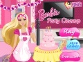 Spill Barbie Party Cleanup