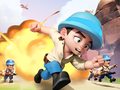 Spill Top War: Survival Island