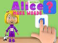 Spill World of Alice Make Words