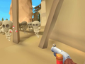 Spill Skeleton Land