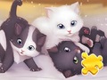 Spill Jigsaw Puzzle: Playing Cats