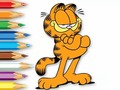 Spill Coloring Book: Garfield Hamburger