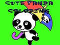 Spill Cute Panda Coloring