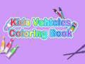 Spill Kids Vehicles Coloring Book