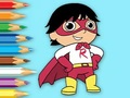 Spill Coloring Book: Super-Ryan