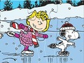 Spill Jigsaw Puzzle: Snoopy Skating